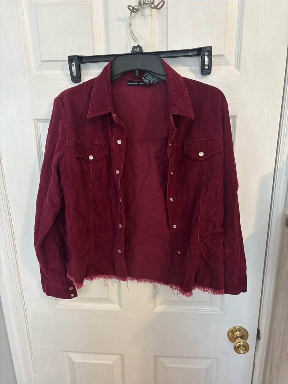 Mary Kate and Ashley Olsen Y2K corduroy shirt jacket